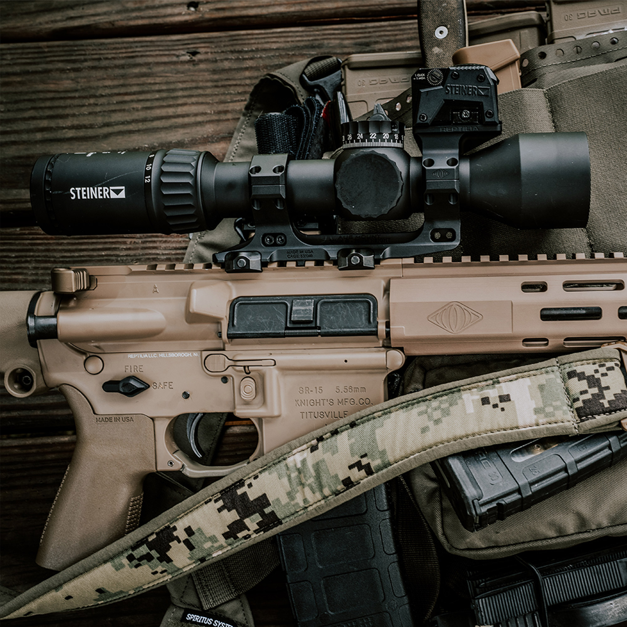 30MM ROF™-90 TALL FOR AIMPOINT® ACRO P1/P2 And STEINER® MPS